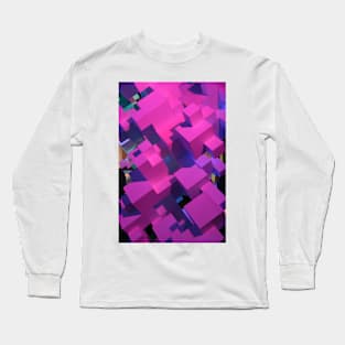 Geometry for Those Who Love Pink Long Sleeve T-Shirt